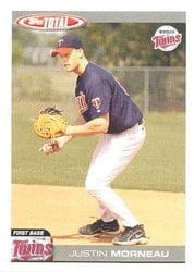 2004 Topps Total Base Set Justin Morneau #62 card