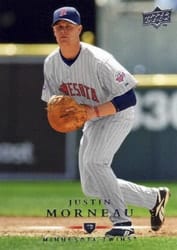 2008 Upper Deck Base Set Justin Morneau #566 card