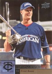 2009 Upper Deck Base Set Justin Morneau #228 card