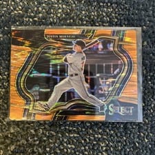 2023 Panini Select Justin Morneau Blue Prizm #224 card