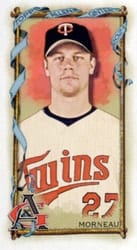2023 Topps Allen & Ginter Minis Justin Morneau #327 card