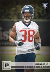 2018 Panini Base Set Justin Reid #390 card