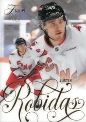 2025-26 Flair Base Set Justin Robidas #185 card