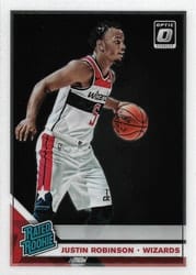 2019-20 Donruss Optic Base Set Justin Robinson #174 card