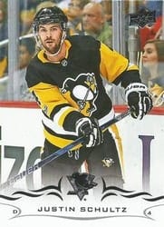2018-19 Upper Deck Base Set Justin Schultz #143 card
