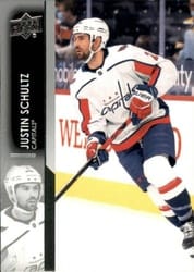 2021-22 Upper Deck Base Set Justin Schultz #191 card