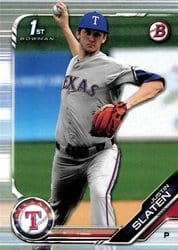 2019 Bowman Draft Base Set Justin Slaten #BD-24 card