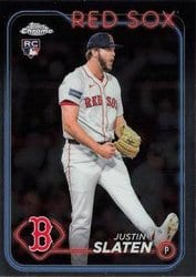 2024 Topps Chrome Update Base Set Justin Slaten #USC46 card