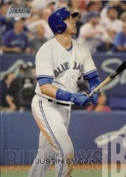 2018 Stadium Club Base Set Justin Smoak #40 card