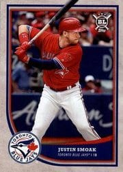 2018 Topps Big League Base Set Justin Smoak #255 card
