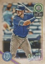 2018 Topps Gypsy Queen Base Set Justin Smoak #262 card