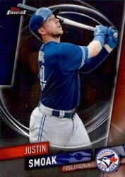 2019 Finest Base Set Justin Smoak #82 card