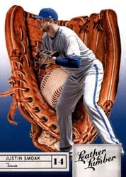 2019 Panini Leather & Lumber Base Set Justin Smoak #31 card