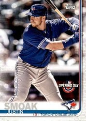 2019 Topps Opening Day Base Set Justin Smoak #129 card