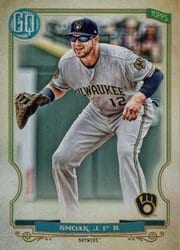 2020 Topps Gypsy Queen Base Set Justin Smoak #15 card