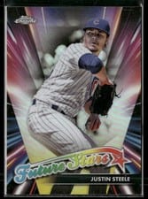2024 Topps Chrome Future Stars Justin Steele #FS-8 card