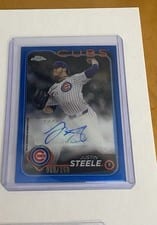 2024 Topps Chrome Update Autographs Justin Steele #AC-JST card