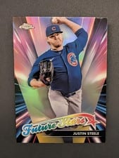 2024 Topps Chrome Update Future Stars Justin Steele #FSU-5 card