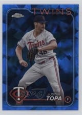 2024 Topps Chrome Update Sapphire Edition Base Set Justin Topa #USCS47 card