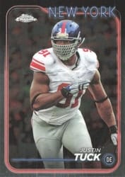 2024 Topps Chrome Base Set Justin Tuck #142 card