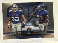 2024 Topps Signature Class Paramount Pairings Justin Tuck #PP-6 card