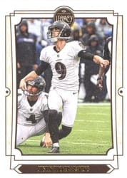 2019 Panini Legacy Base Set Justin Tucker #9 card