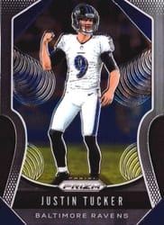 2019 Panini Prizm Base Set Justin Tucker #74 card