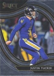2020 Panini Select Base Set Justin Tucker #330 card