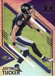 2021 Donruss Elite Base Set Justin Tucker #93 card