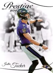 2023 Panini Prestige Base Set Justin Tucker #23 card