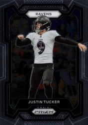 2023 Panini Prizm Base Set Justin Tucker #22 card