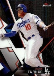 2018 Finest Base Set Justin Turner #67 card