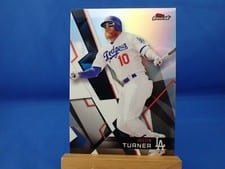 2018 Topps Finest Justin Turner #67 card