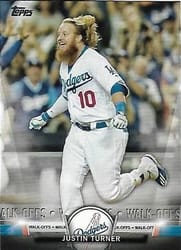 2018 Topps Topps Salute (Series Two) Justin Turner #S-100 card