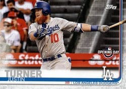 2019 Topps Opening Day Base Set Justin Turner #79 card