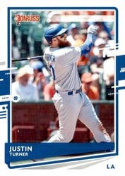 2020 Donruss Base Set Justin Turner #109 card