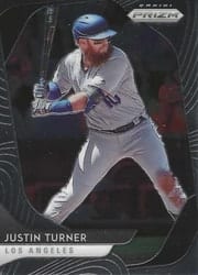 2020 Panini Prizm Base Set Justin Turner #98 card