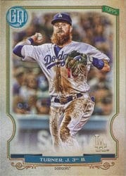 2020 Topps Gypsy Queen Base Set Justin Turner #92 card