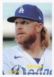 2021 Topps Archives Base Set Justin Turner #44 card