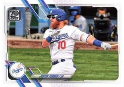 2021 Topps Base Set Justin Turner #370 card