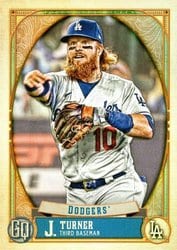 2021 Topps Gypsy Queen Base Set Justin Turner #120 card