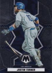 2022 Panini Mosaic Base Set Justin Turner #200 card