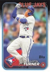 2024 Topps Base Set Justin Turner #598 card