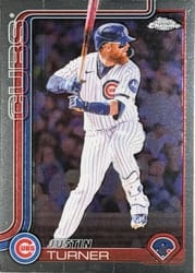 2025 Topps Chrome Update Base Set Justin Turner #USC170 card