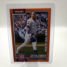 2026 Topps Walk This Way Justin Turner #5 card
