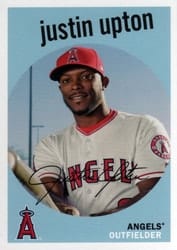 2018 Topps Archives Base Set Justin Upton #33 card