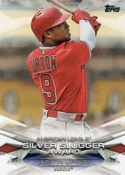 2018 Topps MLB Awards Justin Upton #MLBA-41 card