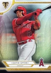 2018 Topps Triple Threads Base Set Justin Upton #42 card