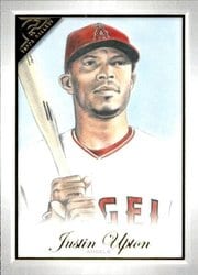 2019 Topps Gallery Base Set Justin Upton #17 card