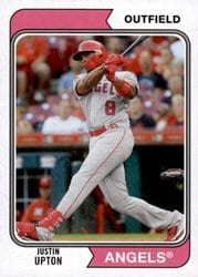 2020 Topps Archives Base Set Justin Upton #161 card